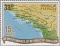 Map of Abkhazia