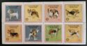 Dogs. Honoring Rotary International 1998 Overprint
