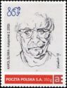 85 years Karol Śliwka - Self-portrait 2, 2002