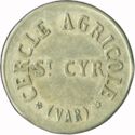 25 centimes / Cercle agricole - St.Cyr