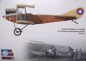 Biplane "Albatross" from the 1st corps aviation detachment. 1914