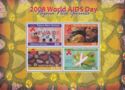 World AIDS Day - souvenir sheet