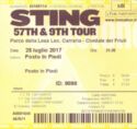 Sting - 57th & 9th Tour - Parco della Lesa