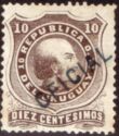 General José Artigas (1764-1850) Overprinted