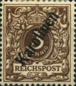 Crown/eagle with overprint
