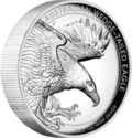 1 Dollar (Australian Wedge-Tailed Eagle. High relief)