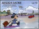 Stewardess Minnie at Lungi International Airport