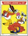 Donald and Daisy Duck a flamenco dancers, Spain