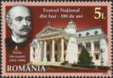 Vasile Alecsandri and Exterior View of National Theater