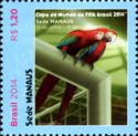 Manaus, Red-and-Green Macaw (Ara chloropterus)