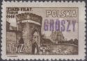 Philatelic Exhibition, Torun, Groszy Surcharge
