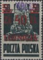 Goznak overprints for airmail, Groszy Surcharge