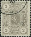 Coat of Arms 1875 - Four figured Issue, Charta Printing