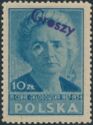 Marie Sklodowska Curie (1867-1934), Groszy Surcharge