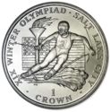 1 Crown (XIX Winter Olympics Salt Lake City, Skier)