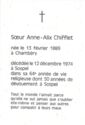 "Anne Alix Chifflet"