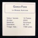 10 Francs (Sail ship "Gorsh Fock")