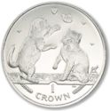 1 Crown (Tonkinese cats - multicolor)