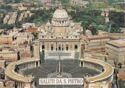 Citta del Vaticano. Square and Church of St.Peter
