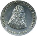 20 Mark (250th Death anniversary of polymath Gottfried W. Leibniz)