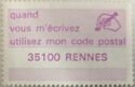 Poste code Rennes 35100