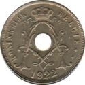25 Centimes (Flemish legend)