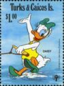 Daisy Duck waterskiing
