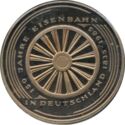 5 Mark (150th Anniversary of German railroad - G)