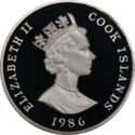 1 Dollar (60th Birthday of Queen Elizabeth II - Silver edition)
