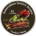 1 Dollar (Australian Insect Series - Cucko Wasp)