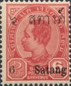 King Chulalongkorn - Surcharged