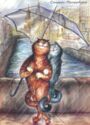 CatSpb.Lovers under umbrella