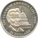 50 Dollars (American 16th President Abraham Lincoln)