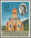 Seychelles Stamp overprinted "B.I.O.T"