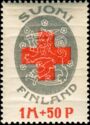 Red Cross, Finland's Coat of Arms - Perf. 13 x 13½