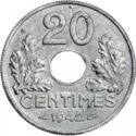 20 Centimes (thick flan)