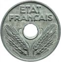 20 Centimes (thin flan)