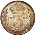 3 Pence (Victoria Old Head)