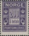 Postage due á betale