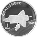 1 Dollar (Space Shuttle - Challenger)