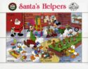 Walt Disney cartoon characters as Santa´s helpers