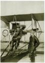 Pilot and flight instructor after the first solo flight, 1912