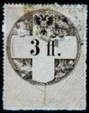 Stempel Marke 1858 3fl