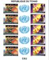 UN50 Imperforate Mini Sheet of 5 Se-tenant pairs