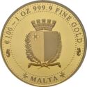 100 Euro (Melita - national personification of Malta)