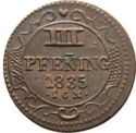 3 Pfennig (III)