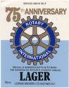 Lager 75th Anniversary
