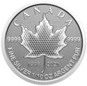 2 Dollars (25th anniversary Maple Leaf. Our Arboreal Emblem)