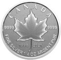 3 Dollars (25th anniversary Maple Leaf. Our Arboreal Emblem)