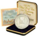 10 Dollars (20th Annyversary of ASEAN - Silver edition)